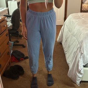 PacSun Light blue jogger sweatpants Size small